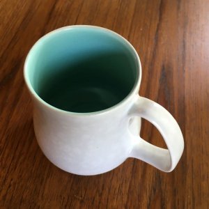 画像2: Poole pottery "Icegreen and Seagull" vintage mug