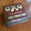 OXO Cubes vintage tin box
