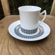 画像1: Elizabethan pottery "Calypso" coffee cup and saucer (1)