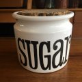T.G.Green "Spectrum" vintage sugar  jar/canister