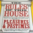 画像4: "The Rules of This House" enamel sign (4)