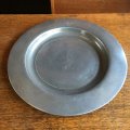 Antique London pewter plate