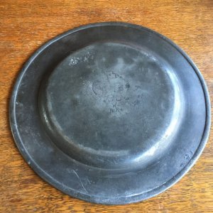 画像4: Antique pewter plate