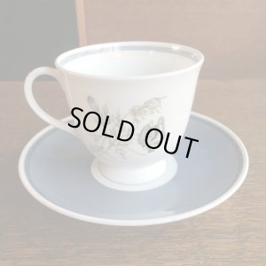 画像2: Wedgwood "Glen Mist" tea cup and saucer design by Susie Cooper