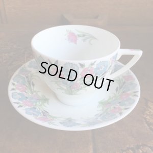 画像1: Minton "Maytime" tea cup and saucer 1956