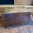 画像1: Vintage wooden box from England (1)