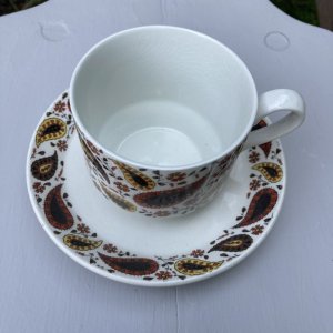 画像2: Midwinter "Paisley" tea cup and saucer by Jessie Tait