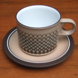 画像: Hornsea "Coral" tea cup and saucer