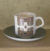 画像: J&G Meakin "Maori" cup & saucer by Jessit Tait