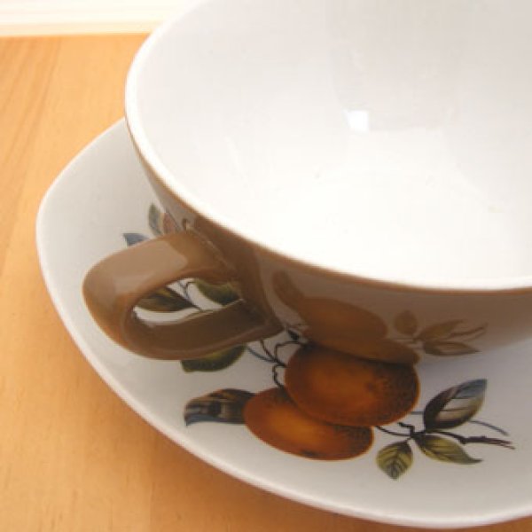 画像3: Midwinter "Oranges and Lemons" soup cup and saucer (3)