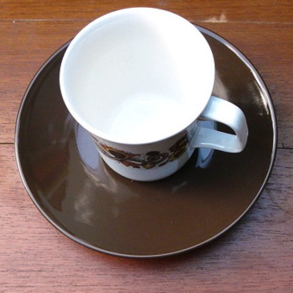 画像3: J&G Meakin "Bali" coffee cup and saucer (3)