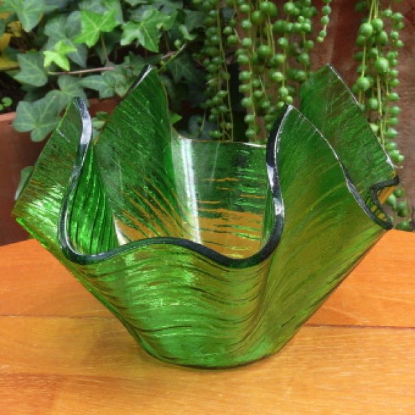 画像2: CHANCE GLASS handkerchief ornament/vase (2)