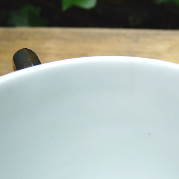 画像5: old victorian "Ivy leaf" tea cup and saucer (5)