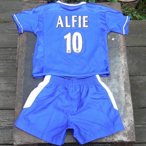 画像3: Chelsea FC kids shirt set (3)