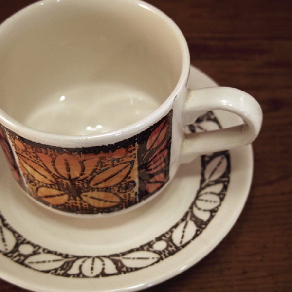 画像3: Broadhurst "Tashkent" tea cup and saucer designed by Kathie Winkle (3)