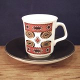 画像: J&G Meakin "Maori" coffee cup and saucer