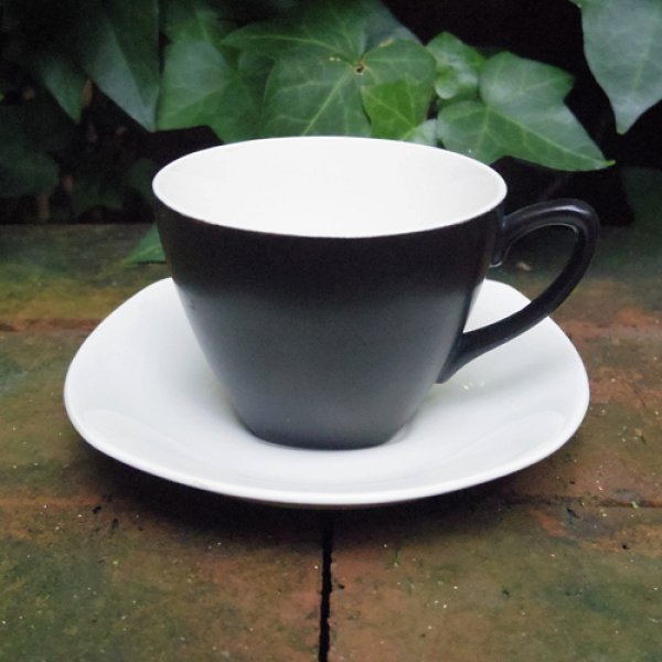 画像1: Midwinter coffee/demitasse cup and saucer (1)