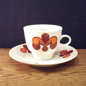 画像: COLDITZ coffee cup and saucer from Germany