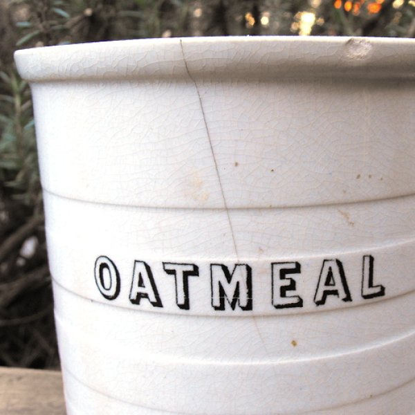 画像2: OATMEAL old bottle/pot from England (2)