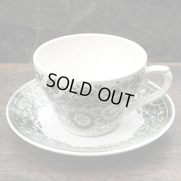 画像1: Broadhurst "Jade" tea cup and saucer (1)