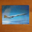 画像1: BOAC Concorde airplane vintage postcard (1)