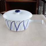 画像: Lyngby Porcelain vintage single hand pan