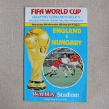 画像: Football programme  "England vs Hungary" 1981