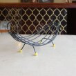 画像2: 1950s vintage wire basket (2)