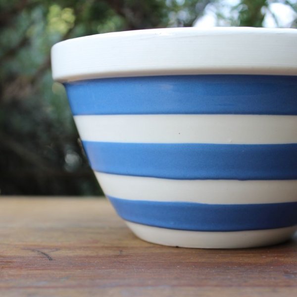 画像2: Vintage "Cornish Blue" style bowl made in England (2)