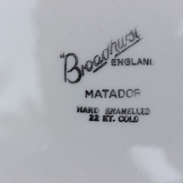 画像4: Broadhurst "Matador" vintage plate (4)