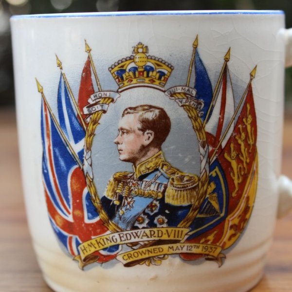 画像2: King Edward VIII crowned 1937 mug (2)