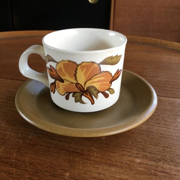画像2: Palissy "Kismet" vintage tea cup and saucer from England (2)