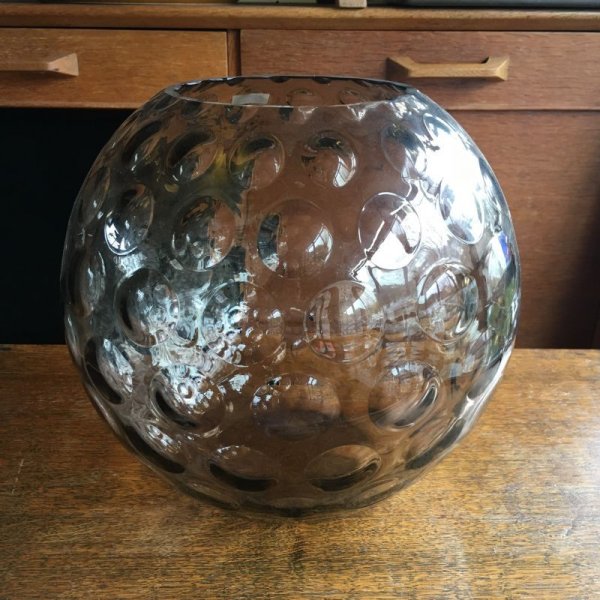 画像1: Vintage modern glass ornament (1)