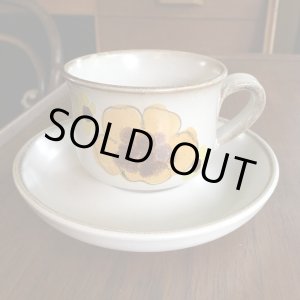 画像: Denby "Minstrel" vintage tea cup and saucer