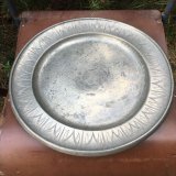 画像: Vintage pewter dish HAUGRUD from Norway