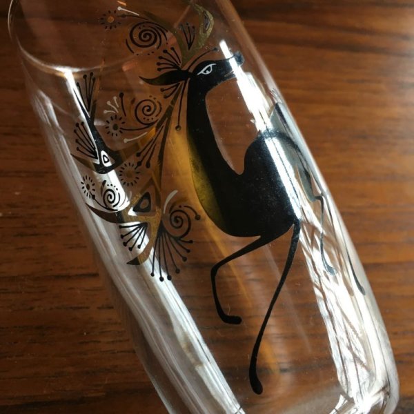 画像2: Vintage "deer" glass (2)