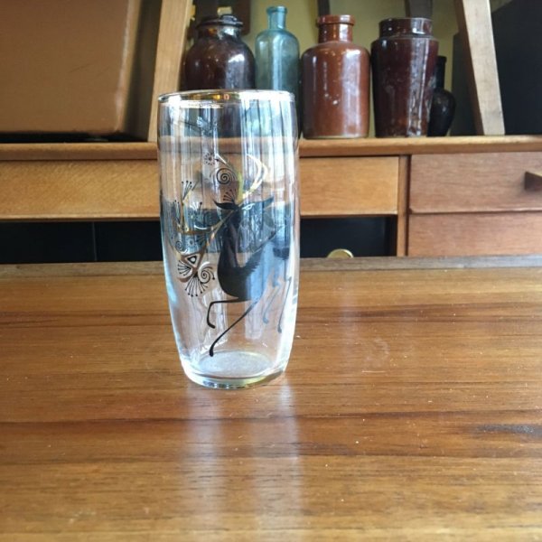 画像5: Vintage "deer" glass (5)