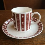 画像: Wedgwood Susie Cooper "Andromeda" coffee/tea cup and saucer