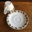 画像4: Alfred Meakin op art vintage tea cup and saucer (4)