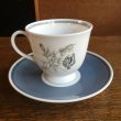 画像2: Wedgwood "Glen Mist" tea cup and saucer design by Susie Cooper (2)
