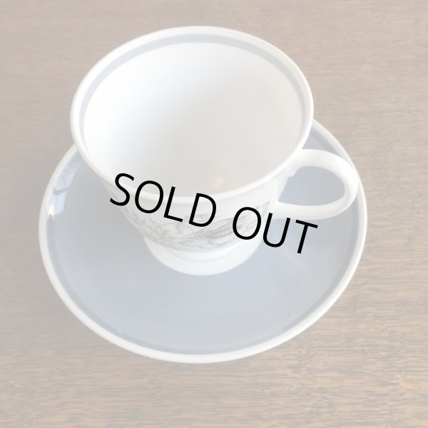 画像3: Wedgwood "Glen Mist" tea cup and saucer design by Susie Cooper (3)