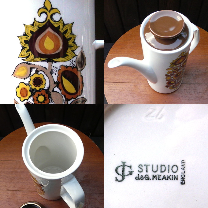 画像: J&G Meakin "Bali" coffee pot