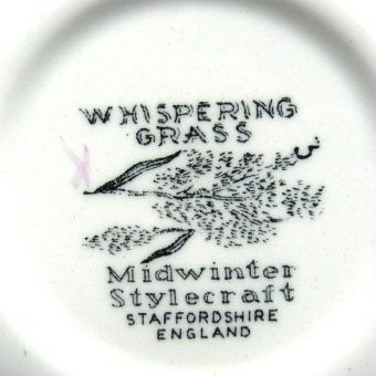 画像: Midwinter "Whispering Grass" cereal bowl