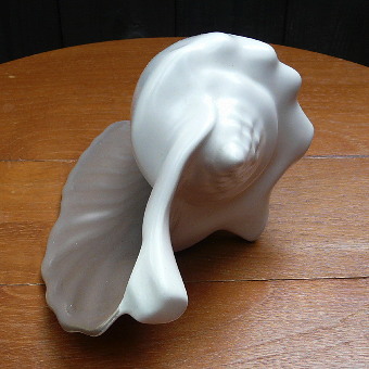 画像: Poole pottery "Mushroom and Sepia" ornament