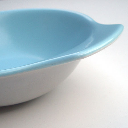 画像: Poole "Sky Blue and Dove Grey" soup bowl
