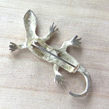 画像: Lizard brooch