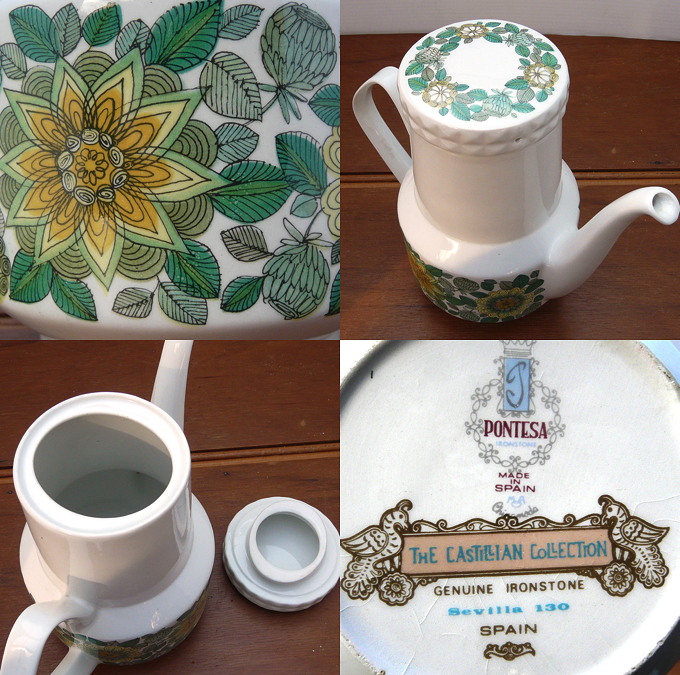 画像: PONTESA tea/coffee pot from Spain