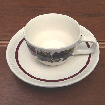 画像: Tea cup and saucer from Germany