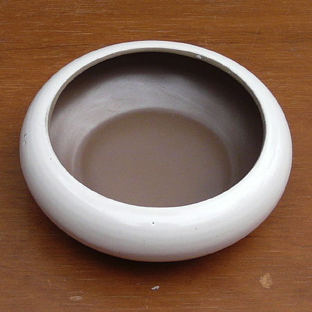 画像1: Poole Pottery "Mushroom and Sepia" small dish/bowl (1)