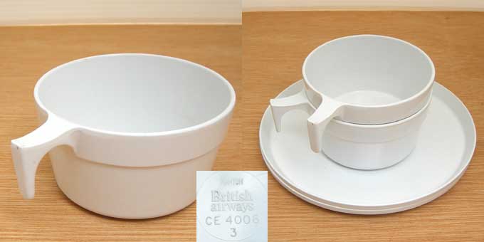 画像: British Airways cup and plate set